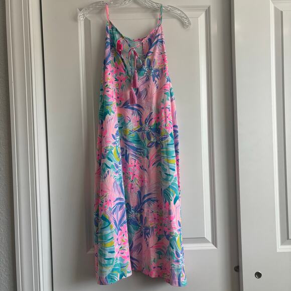 Lilly Pulitzer Margot Swing Dress Pima Cotton Soft Stretch Jersey Dress XXL - Picture 5 of 13